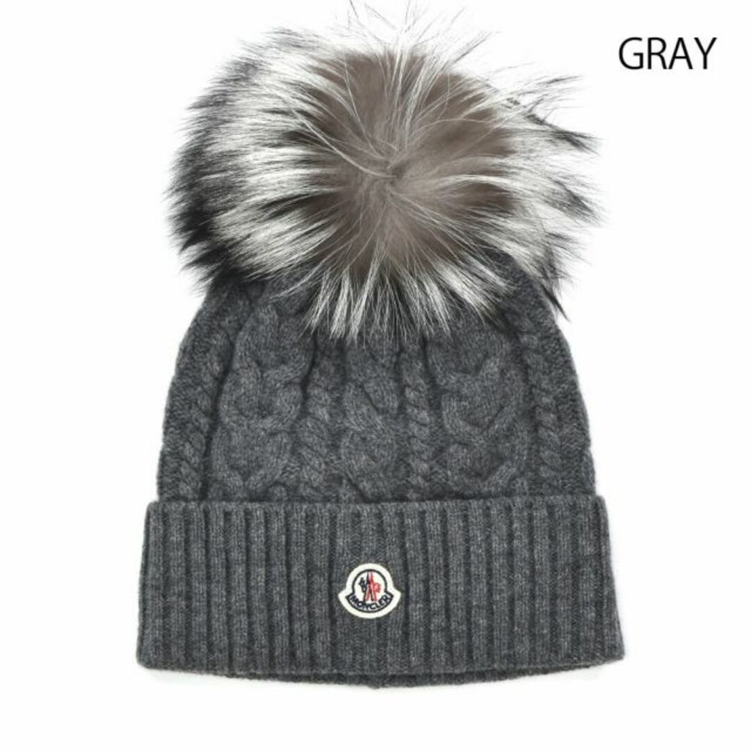 MONCLER - 【GRAY】モンクレール ニットキャップ の通販 by MONCLER - 【GRAY】モンクレール ニットキャップ の通販 by