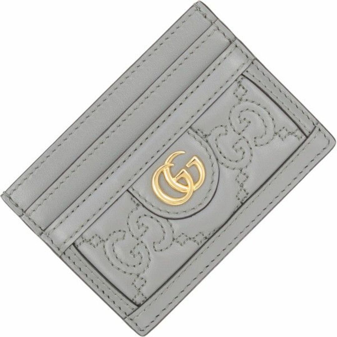 専用】 グッチ シマレザー 名刺入れ シェリーライン GG ブラック 本革-