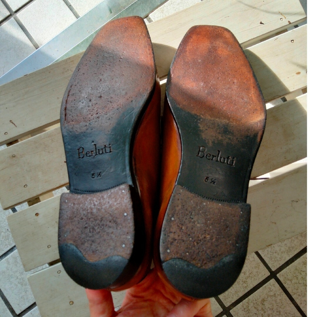 Berluti - 美品 ベルルッティ アレッサンドロ 5.5 パティーヌ