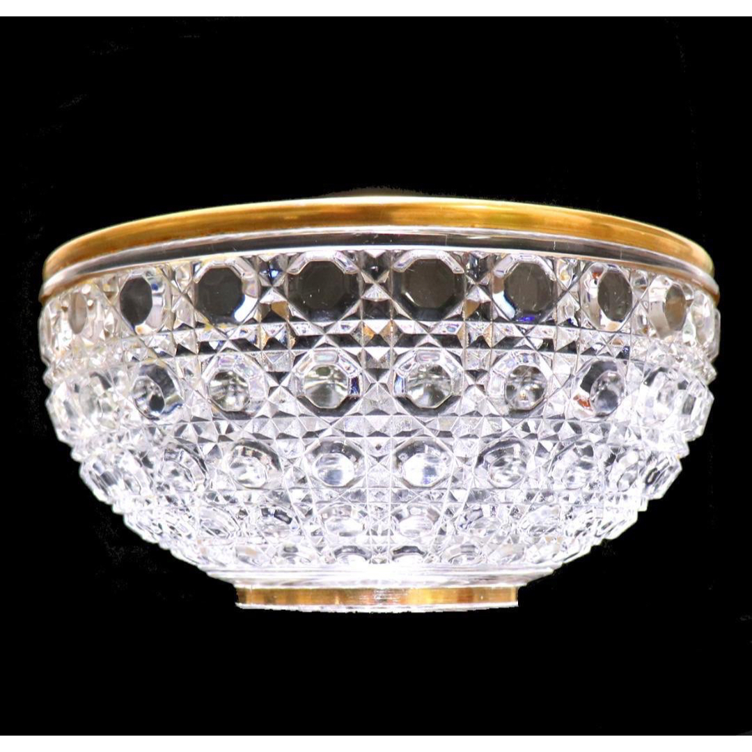 オールド・バカラ 1890年 最上級 ディアマン・ピエーリー 特注品 金彩