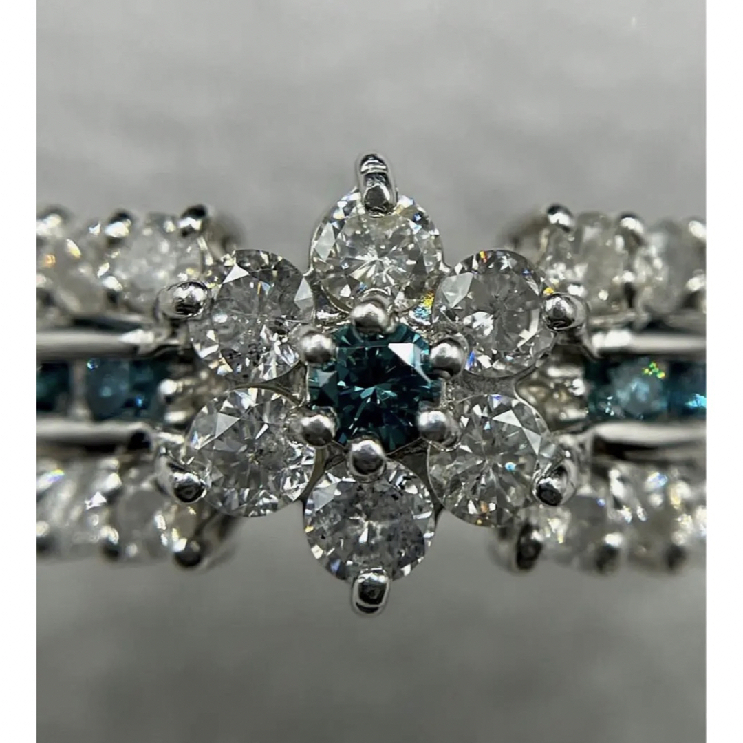 専用JF355★高級 ダイヤモンド1ct 純プラチナ リング ソーティング付 レディースのアクセサリー(リング(指輪))の商品写真