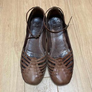 クラークス(Clarks)のClarks リアルレザーサンダル 茶(サンダル)