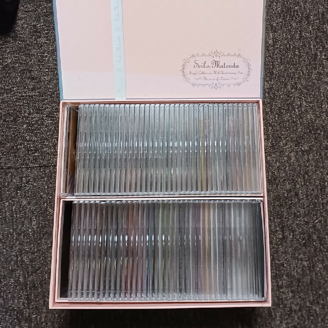 松田聖子 Single Collection 30周年記念BOX(訳あり)松田聖子30周年記念