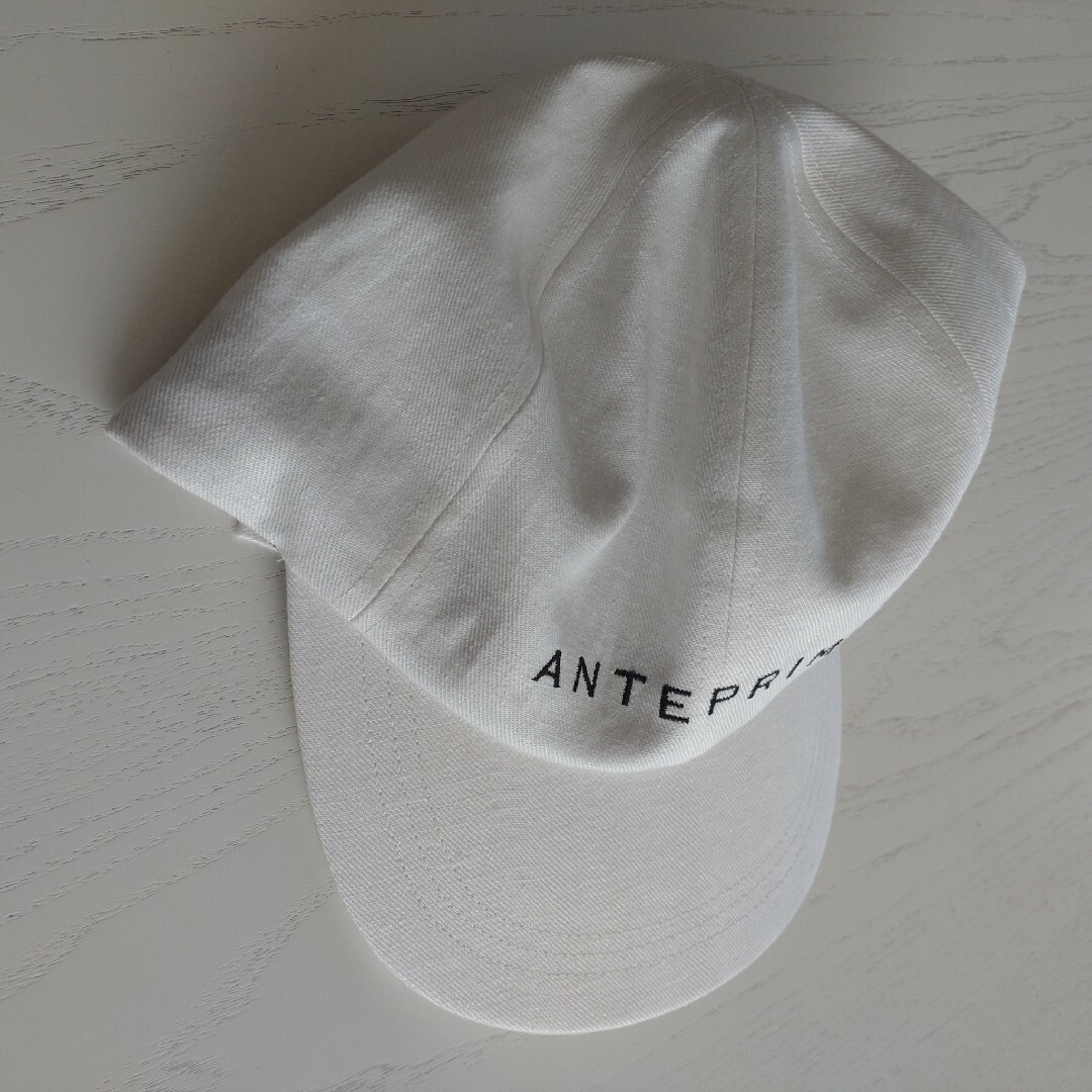 ANTEPRIMA(アンテプリマ)の【美品】ANTEPRIMA キャップ 麻 カラー白 レディースの帽子(キャップ)の商品写真