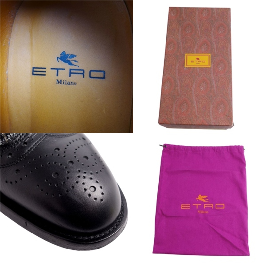 ETRO - 美品 エトロ ETRO レザーシューズ オックスフォード ETRO - 美品 エトロ ETRO レザーシューズ オックスフォード