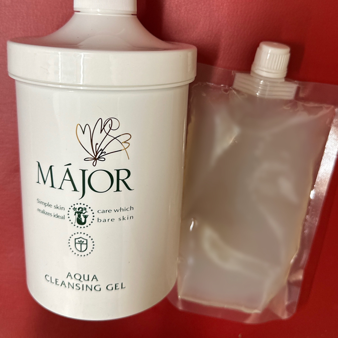 新品マジョールアクアクレンジングジェル300g - クレンジング/メイク落とし マジョールクレンジング200ml×2本 新品・未開封