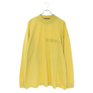 フィアオブゴッド(FEAR OF GOD)のフォグ  ESSENTIALS L/S Tee LIGHT TUSCAN フロントロゴ長袖カットソー  メンズ XL(Tシャツ/カットソー(七分/長袖))