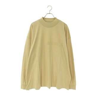 フィアオブゴッド(FEAR OF GOD)のフォグ  ESSENTIALS L/S Tee Sand フロントロゴ長袖カットソー  メンズ XL(Tシャツ/カットソー(七分/長袖))