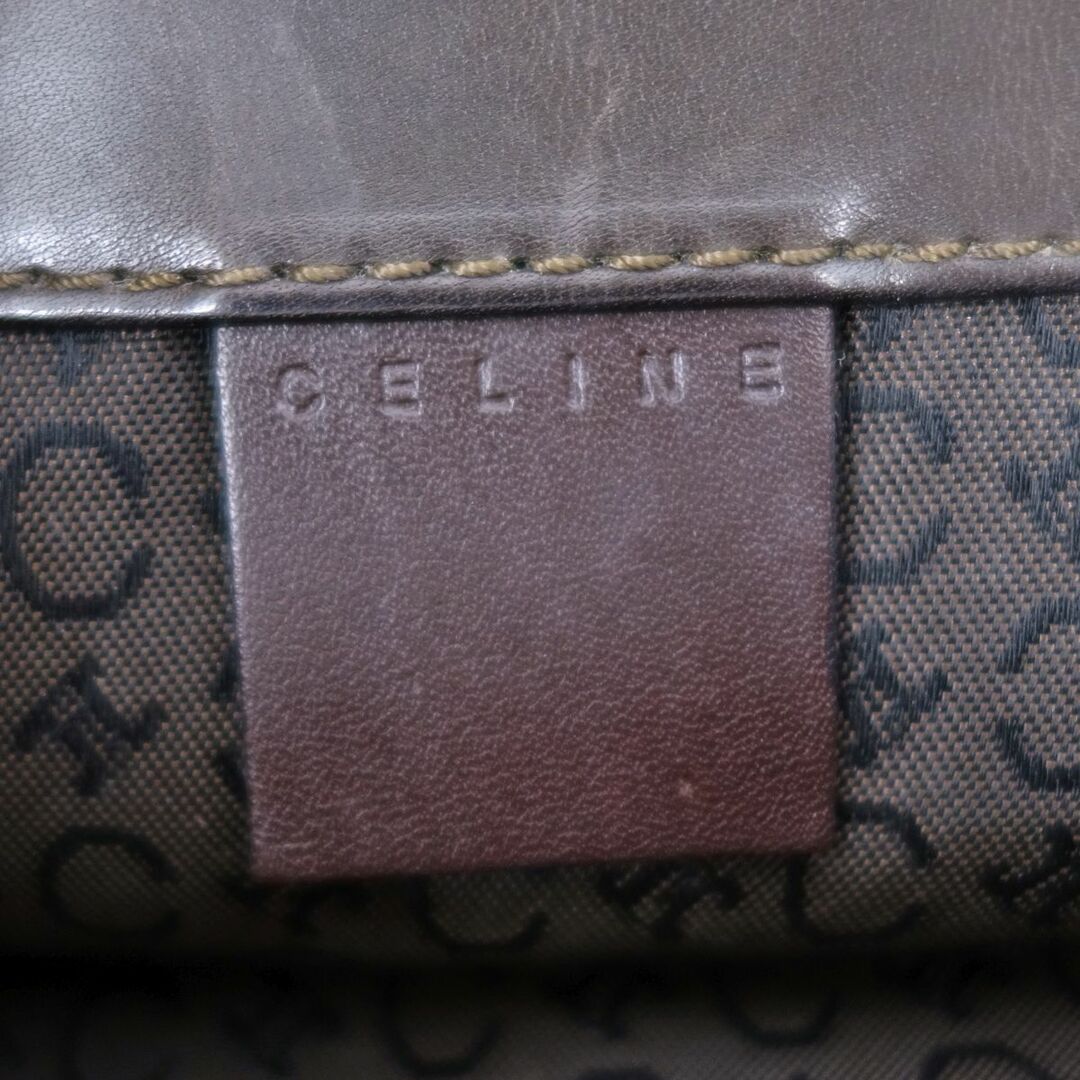 CELINE セリーヌ　Cマカダム　キャンバス　ハンドバッグ