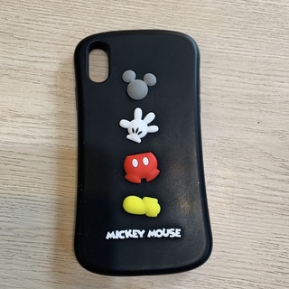 ミッキーマウス(ミッキーマウス)のアイホンケースxr キャクターケースおしゃれ　ミッキーマウス美品(iPhoneケース)
