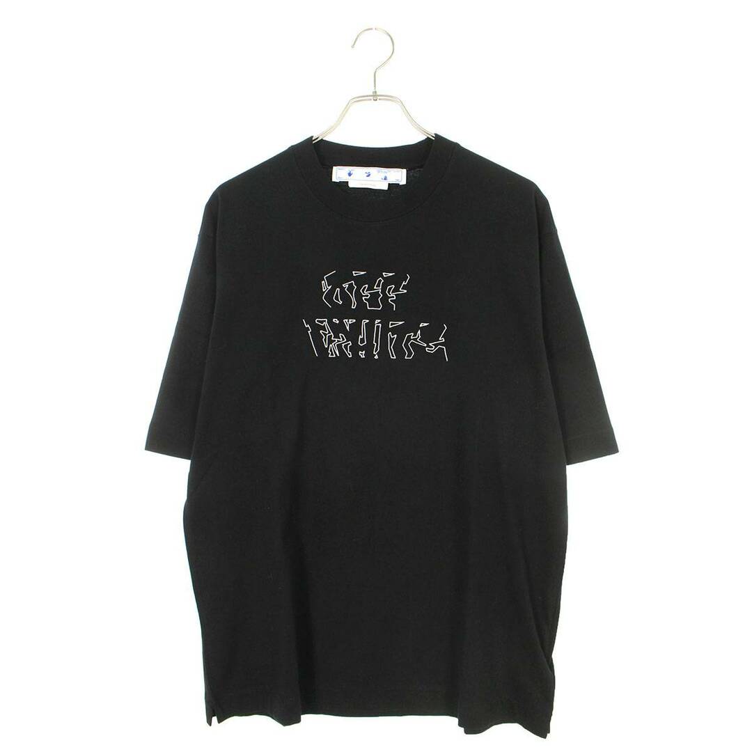 オフホワイト  21SS  OMAA027R21JER002 モナリザバックアロープリントTシャツ メンズ XS