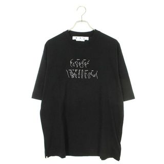 オフホワイト(OFF-WHITE)のオフホワイト  22SS  OMAA119S22JER008 バックアローTシャツ メンズ M(Tシャツ/カットソー(半袖/袖なし))