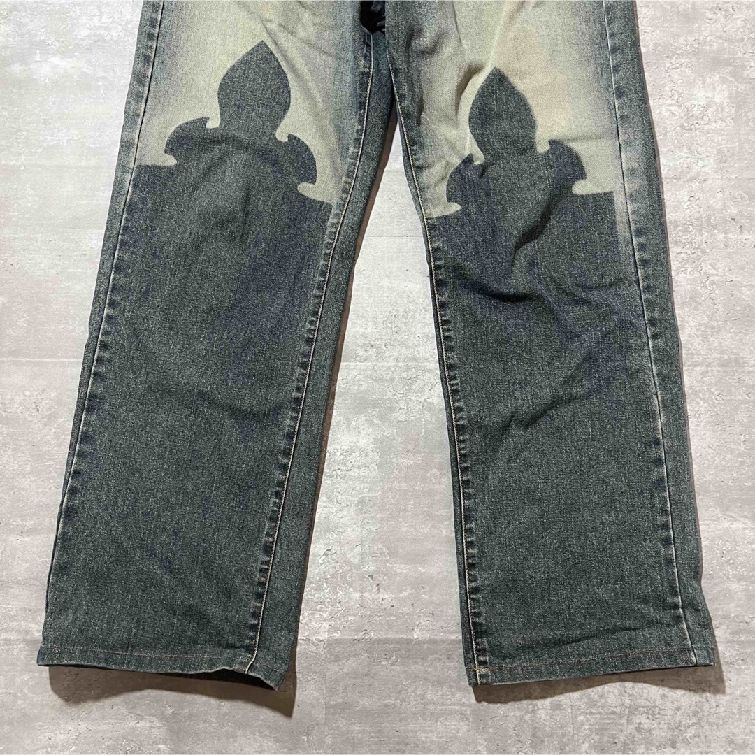 Vintage デザインデニムパンツ バギーパンツ 古着の通販 by shop|ラクマ