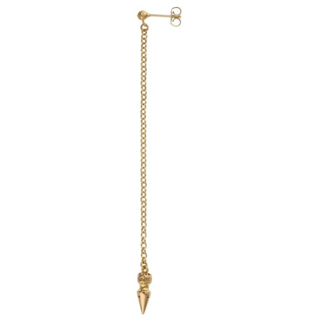 Chrome Hearts(クロムハーツ)のクロムハーツ  22K CHAIN SPIKE DROP チェーンドロップスパイクピアス メンズ メンズのアクセサリー(ピアス(片耳用))の商品写真