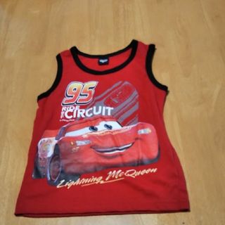 ディズニー(Disney)のカーズタンクトップ   110㎝(Tシャツ/カットソー)