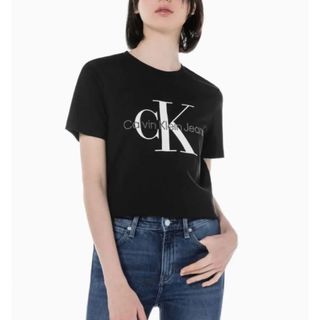 カルバンクライン(Calvin Klein)のカルバンクラインストレートフィットモノグラムロゴTシャツ(Tシャツ(半袖/袖なし))