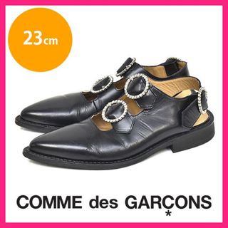 COMME des GARCONS - コムデギャルソン ビジューバックル スリッポン