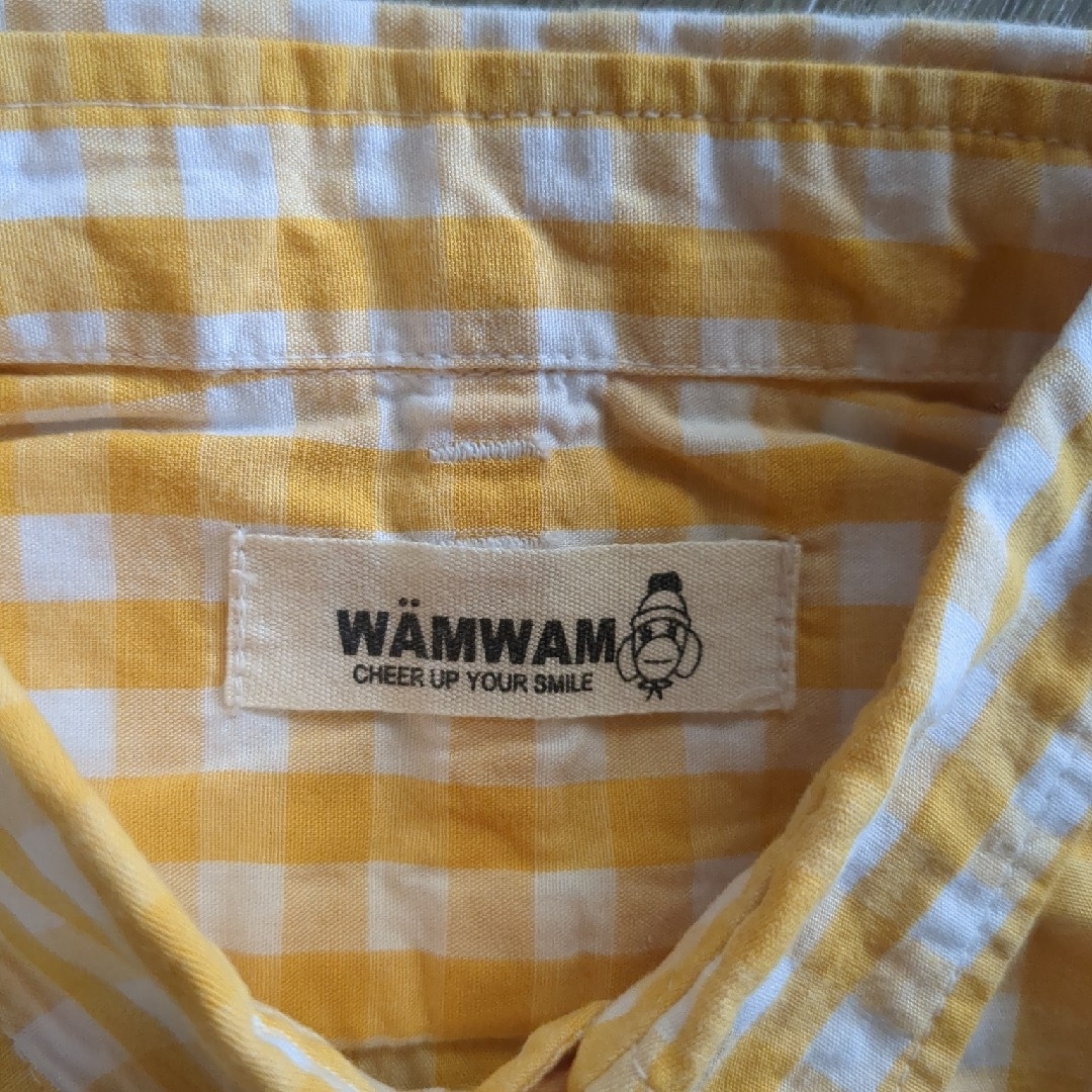 WAMWAM(ワムワム)のあ　様専用　半袖シャツ　120 キッズ/ベビー/マタニティのキッズ服男の子用(90cm~)(ブラウス)の商品写真