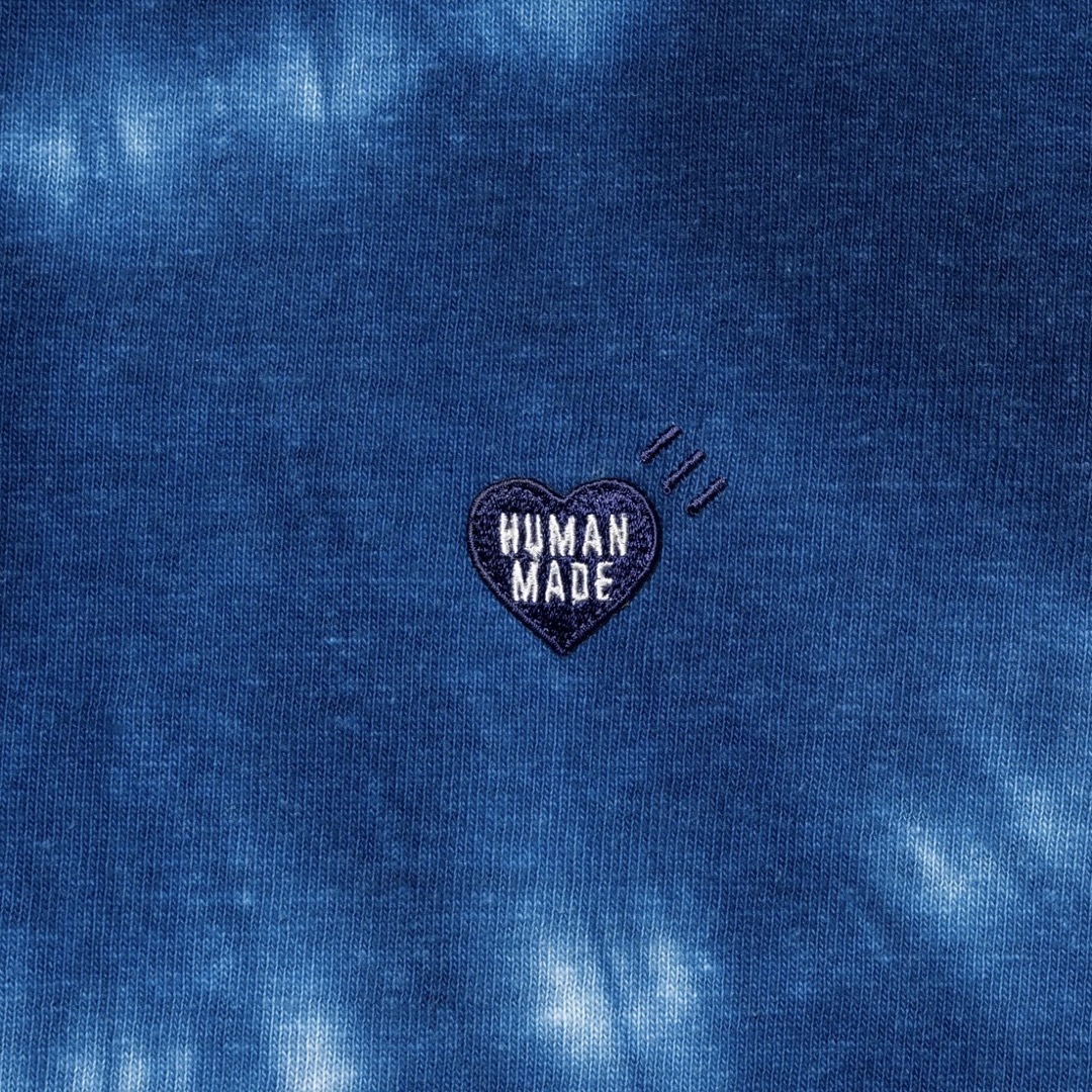 HUMAN MADE INDIGO T-SHIRT #2 "Navy"