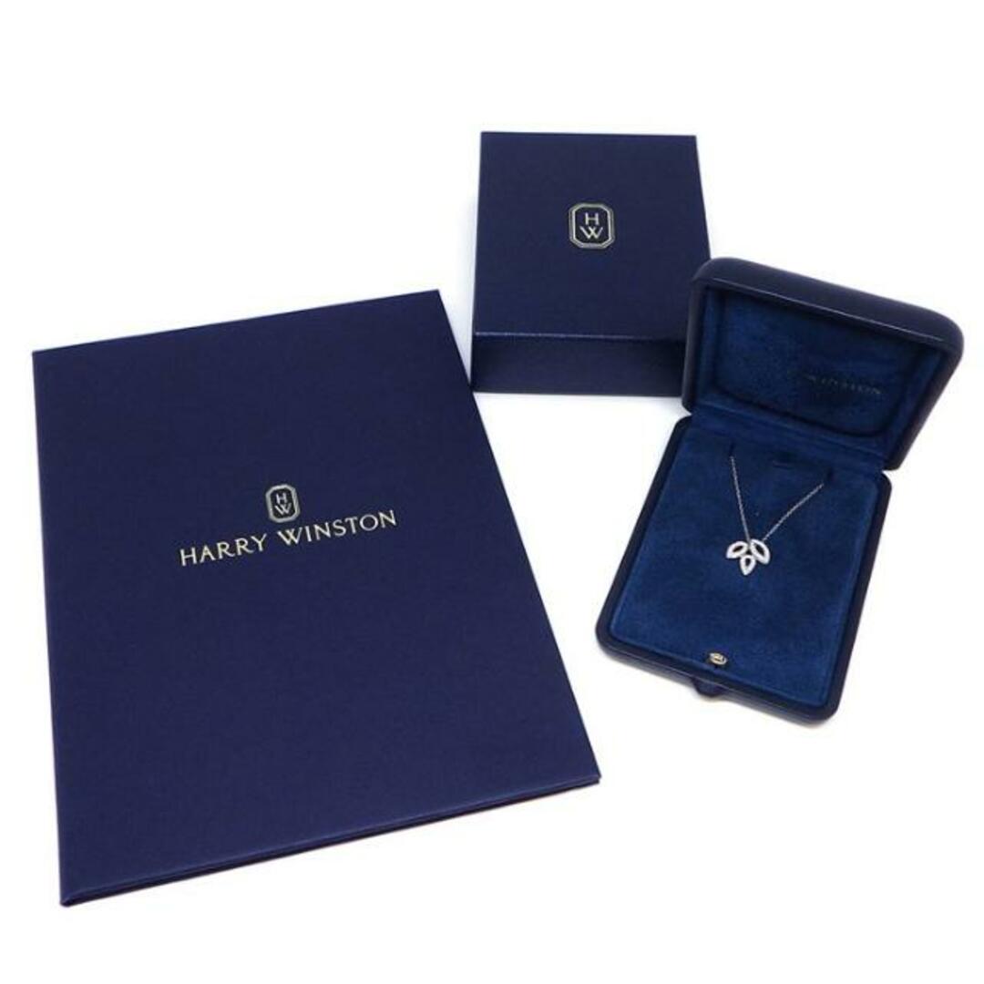 ハリーウィンストン HARRY WINSTON ネックレス リリークラスター ミニ PEDPSM1MLC リーフ 37ポイント ダイヤモンド 計0.19ct PT950 【箱・保付き】 8