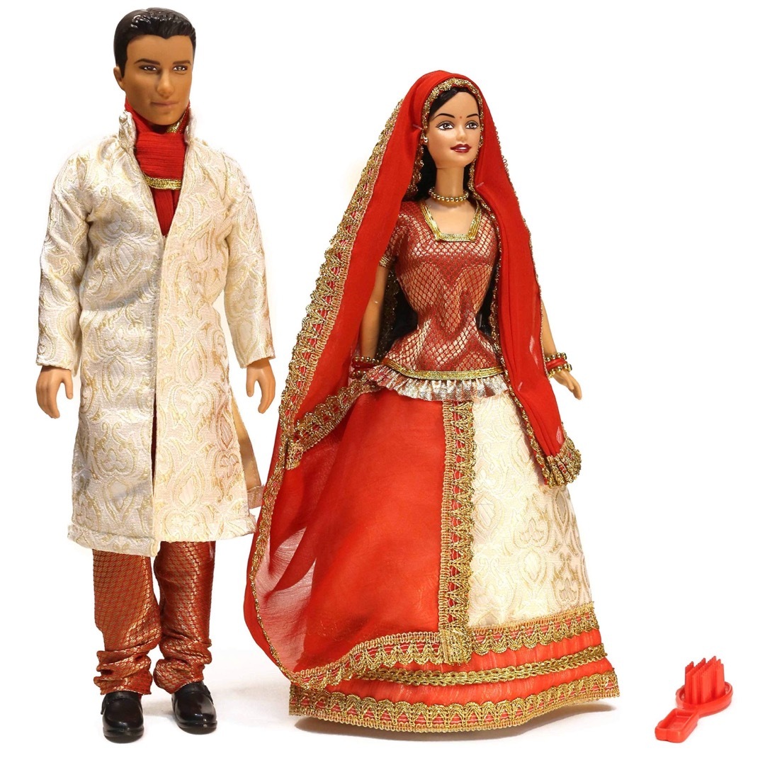 Barbie(バービー)のBarbie in India インド バービー ケン　海外　限定 エンタメ/ホビーのおもちゃ/ぬいぐるみ(キャラクターグッズ)の商品写真