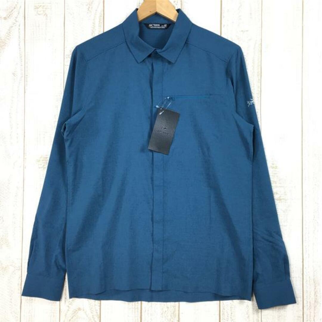 MENs S  アークテリクス スカイライン ロングスリーブ シャツ メランジ Skyline LS Shirt Melange ARCTERYX X000006964 019857 Serene Melange ブルー系