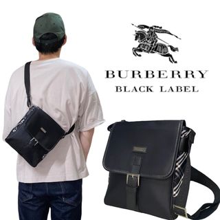 バーバリーブラックレーベル(BURBERRY BLACK LABEL)のBurberry Black Label ショルダーバック　ノヴァチェック (ショルダーバッグ)