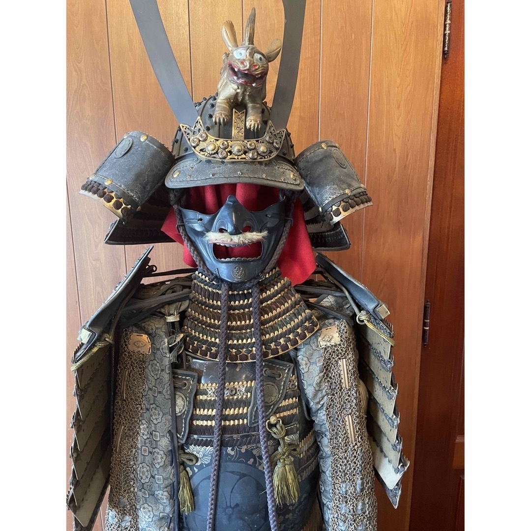甲冑 兜 鎧 一式 江戸時代 武士 言うまでもなし 甲冑 兜 鎧 一式 江戸時代 武士 言うまでもなし