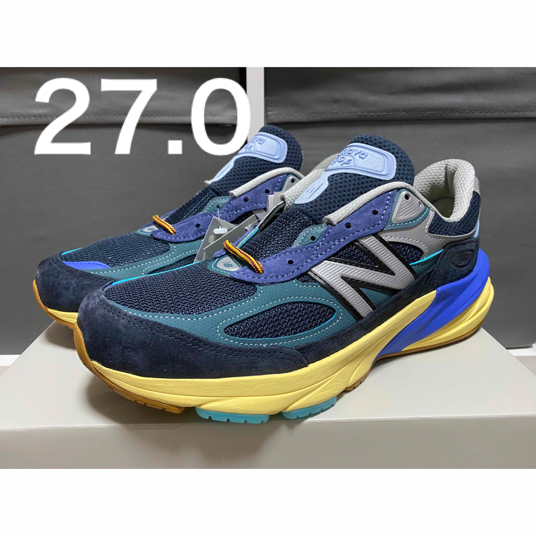 New Balance - Action Bronson × New Balance 990V6 27.0㎝の通販 by ...