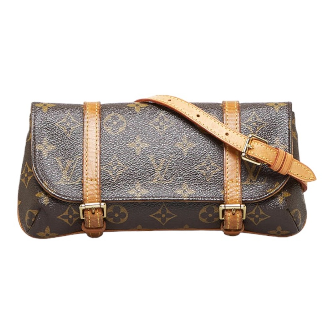 ルイ ヴィトン モノグラム ポシェット マレル ボディバッグ ウエストバッグ M51159 PVC レディース LOUIS VUITTON 【222-05897】