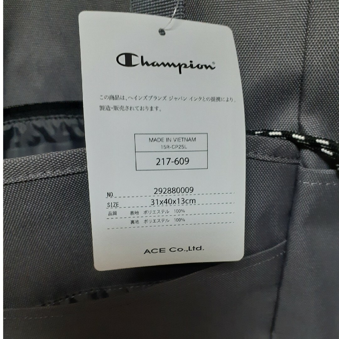 Champion(チャンピオン)の新品☆チャンピオントートバッグ メンズのバッグ(トートバッグ)の商品写真