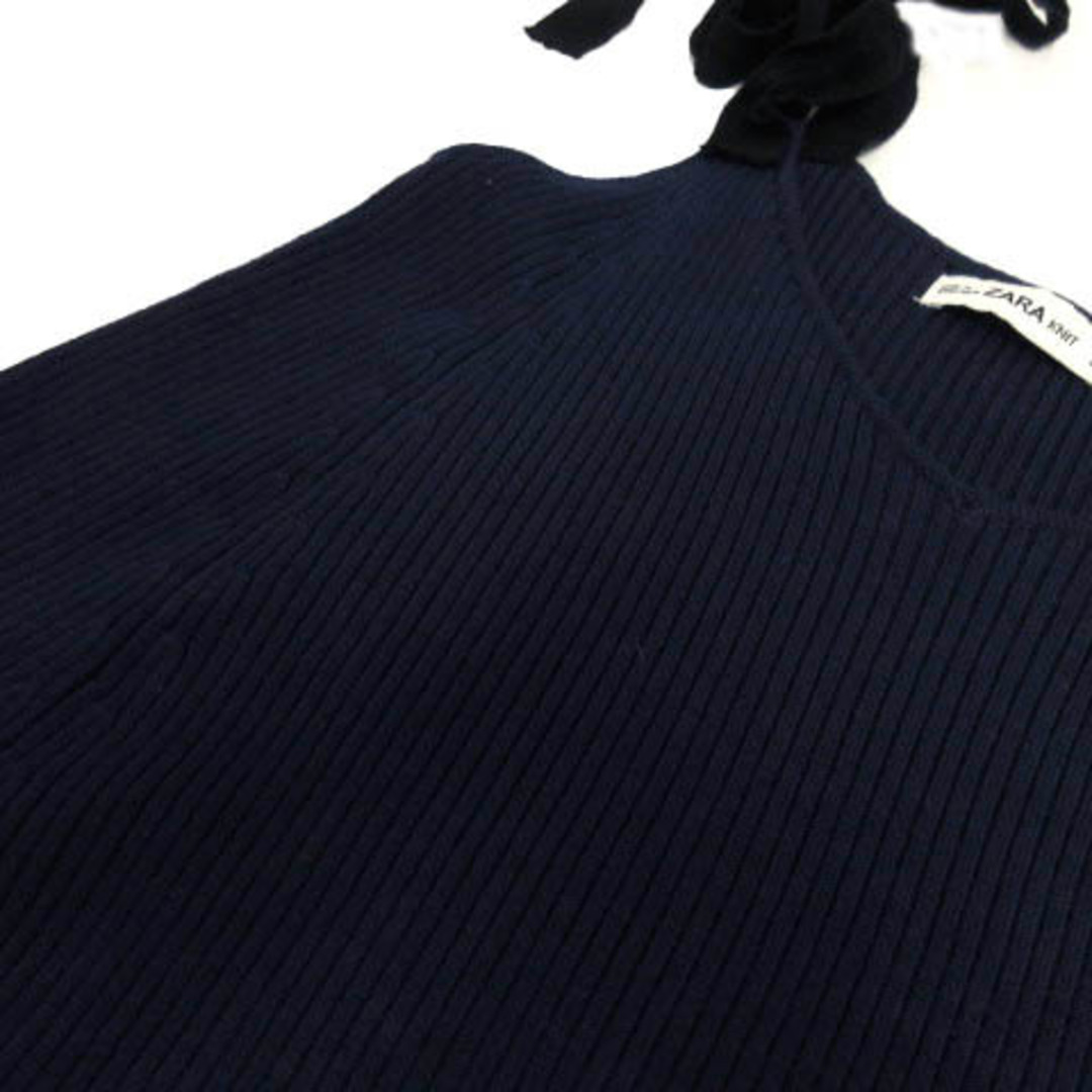 ZARA - ZARA ワンピース キャミワンピ ひざ丈 ショルダーリボン ZARA - ZARA ワンピース キャミワンピ ひざ丈 ショルダーリボン