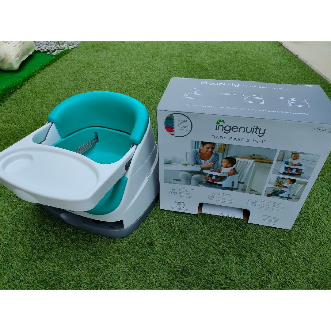 ingenuity(インジェニュイティ)のingenuity キッズチェア 子供イス キッズ/ベビー/マタニティの寝具/家具(その他)の商品写真