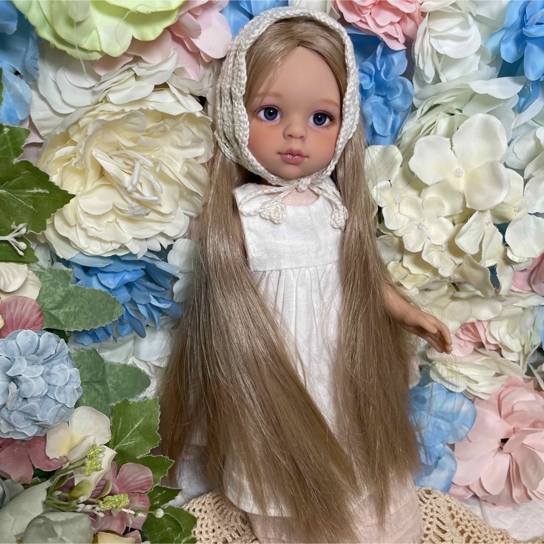 スーパーロングヘア♡ パオラレイナ　パオラドール　創作人形　アートドール ハンドメイドのぬいぐるみ/人形(人形)の商品写真