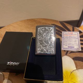 ジッポー(ZIPPO)の新品　未使用　ジッポ-　唐草未ZIPPOビンテージ(タバコグッズ)