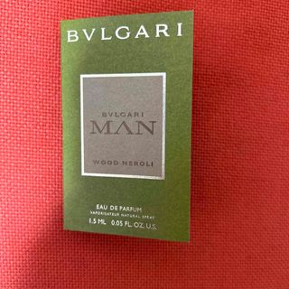 ブルガリ(BVLGARI)のブルガリ　香水　サンプルサイズ(香水(男性用))