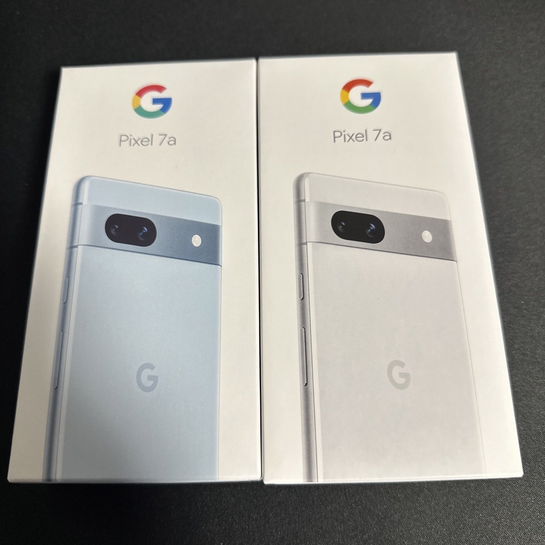 Google pixel7a Blue White 新品未開封 スマホ/家電/カメラのスマートフォン/携帯電話(スマートフォン本体)の商品写真