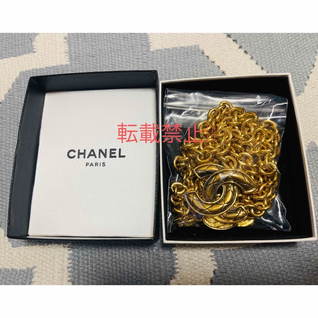 CHANEL(シャネル)の美品　CHANEL ヴィンテージ　チェーンベルト　3連デザイン　ココシャネル レディースのファッション小物(ベルト)の商品写真