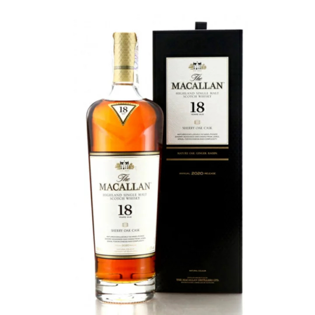 MACALLAN　マッカラン18年 シェリーオークカスク　2020