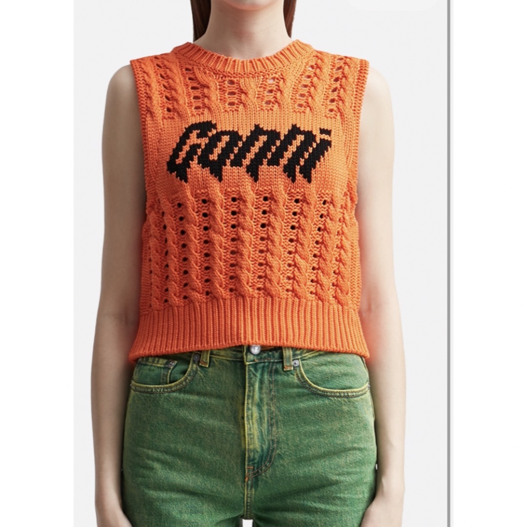 ganni ガニー ニットベスト 新品 - 通販 - guianegro.com.br