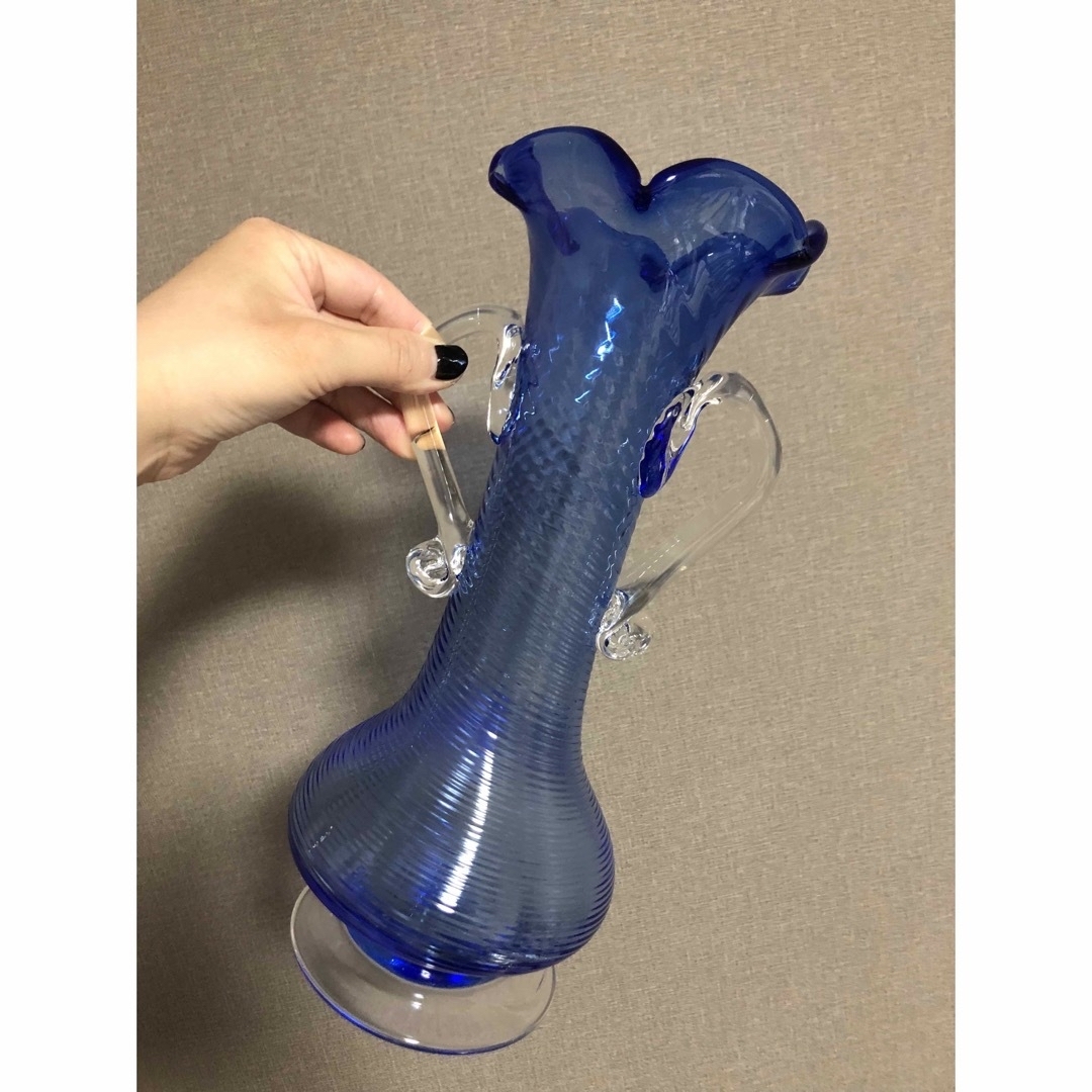 レトロ　ガラス花瓶