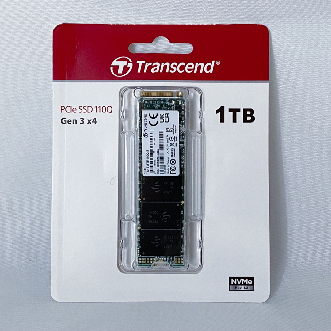 当社の 【SSD 1TB】Transcend 110Q M.2 NVMe その5 PCパーツ - www