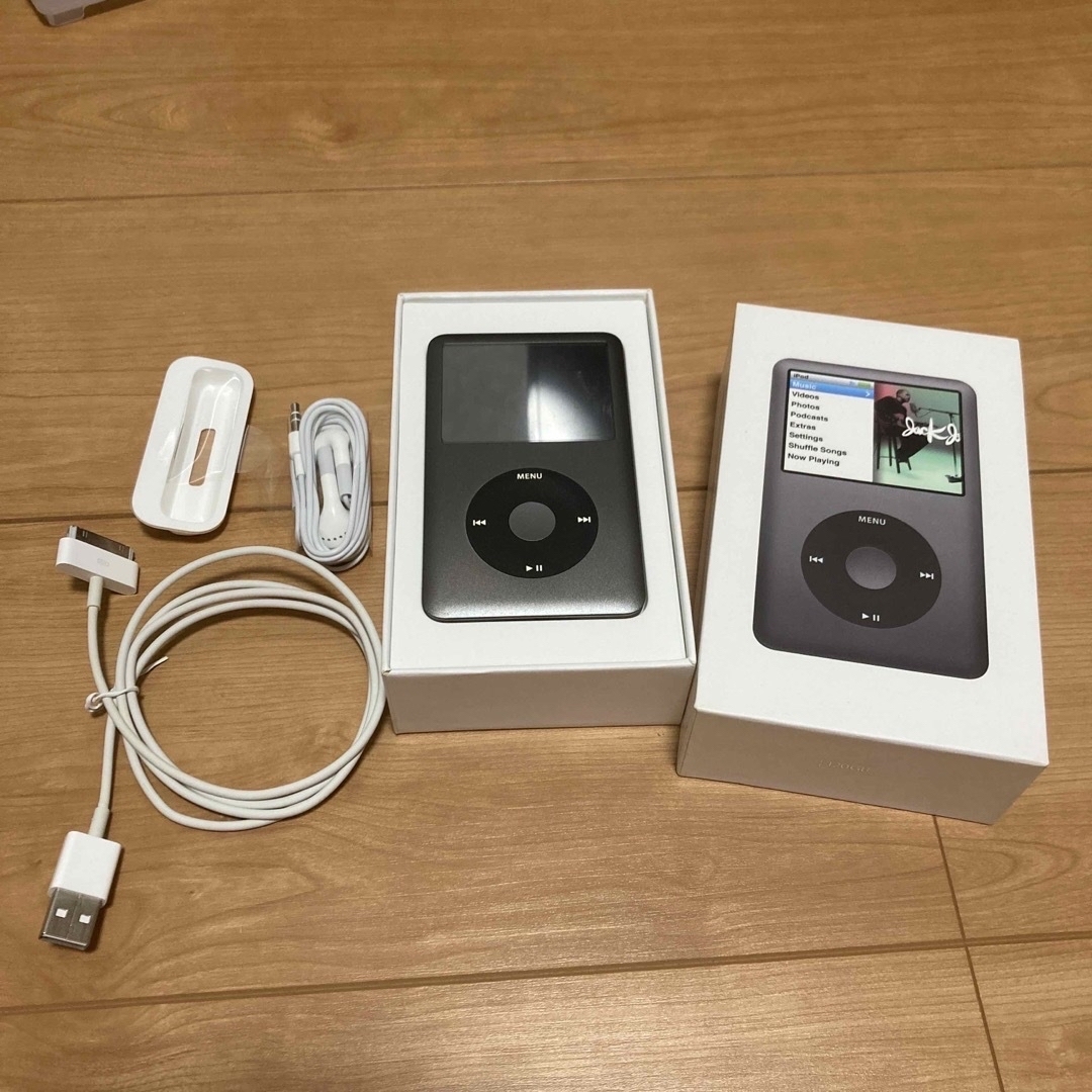 iPod(アイポッド)のiPod classic 120GB スマホ/家電/カメラのオーディオ機器(ポータブルプレーヤー)の商品写真