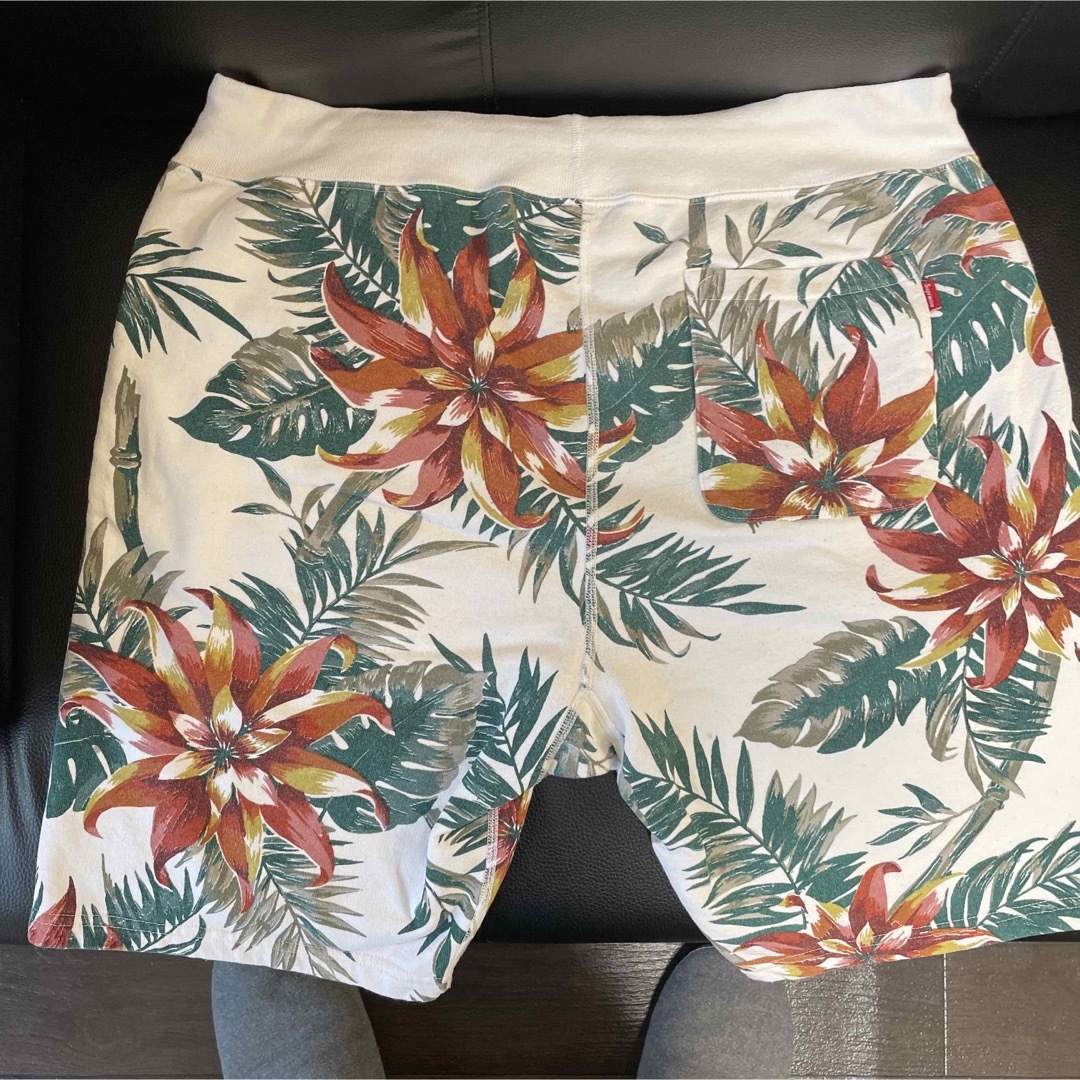 MampMcustomsupreme floral sweat shorts サイズlarge L