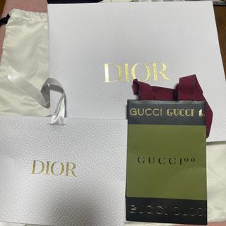 Dior GUCCI 紙袋(ショップ袋)