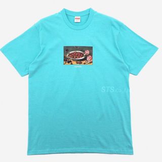 シュプリーム(Supreme)のXL supreme Strawberries Tee Teal(Tシャツ/カットソー(半袖/袖なし))