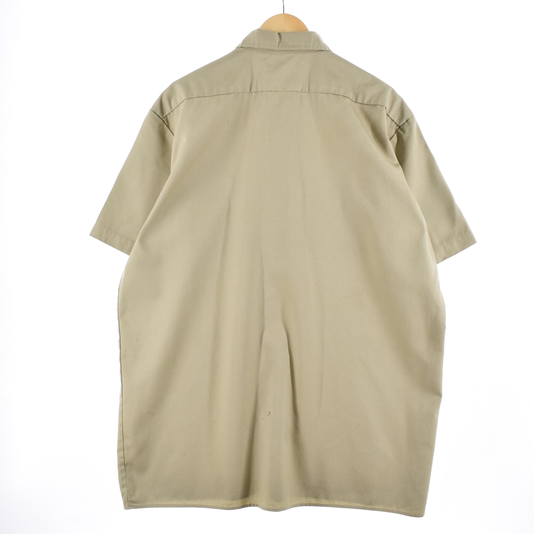 Dickies(ディッキーズ)の古着 ディッキーズ Dickies 半袖 ワークシャツ メンズXL /eaa351171 メンズのトップス(シャツ)の商品写真