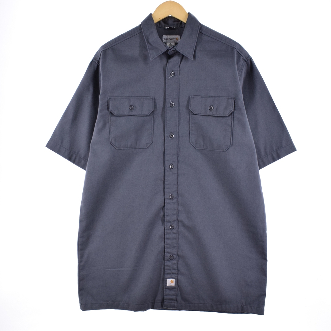 カーハート Carhartt RELAXED FIT 半袖 ワークシャツ メンズL /eaa351172