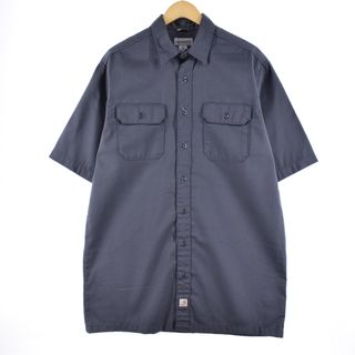 カーハート(carhartt)の古着 カーハート Carhartt RELAXED FIT 半袖 ワークシャツ メンズL /eaa351172(シャツ)