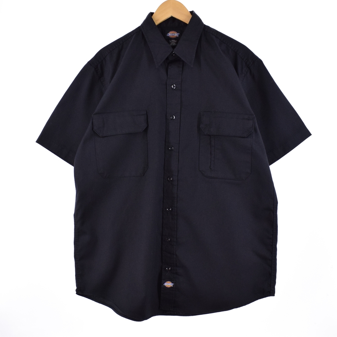 Dickies(ディッキーズ)の古着 ディッキーズ Dickies 半袖 ワークシャツ メンズL /eaa351173 メンズのトップス(シャツ)の商品写真